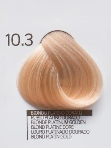 Design Look 10.3 Blonde Platinum Golden боя за коса 100 мл