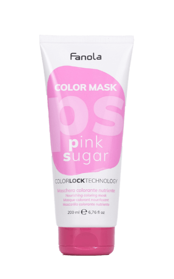 Fanola Pink Sugar цветна маска за розов ефект и подхранване 200 мл