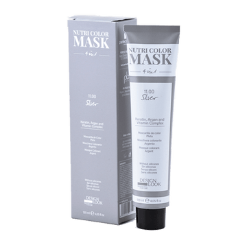Design Look Color Mask 4 в 1 цветна маска сребърна 300 мл