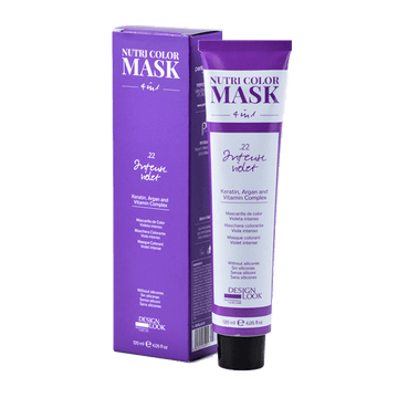 Design Look Color Mask 4 в 1 цветна маска интензивно виолетово 300 мл