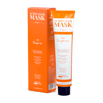 Design Look Color Mask 4 в 1 – Цветна маска Мандарина 300 мл