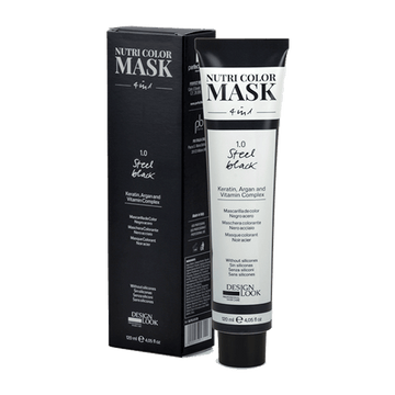 Design Look Color Mask 4 в 1 цветна маска черна 300 мл
