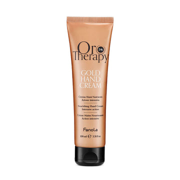 Oro Therapy gold хидратиращ крем за ръце 100 мл, със защита и 24k колоидно злато за дълбока хидратация.