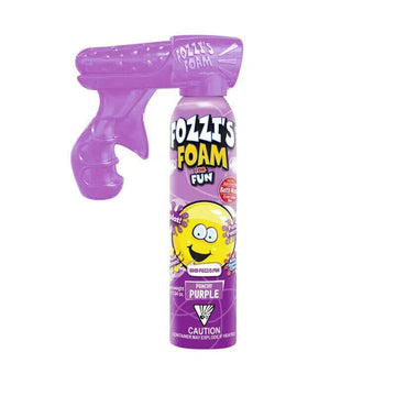 Fozzi's Blaster purple foam for kids' bath, 250ml, fun bath time with colorful foam and gentle on skin.