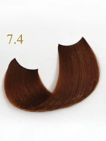Oro Therapy 7.4 Medium Blonde Copper боя за коса 100 мл