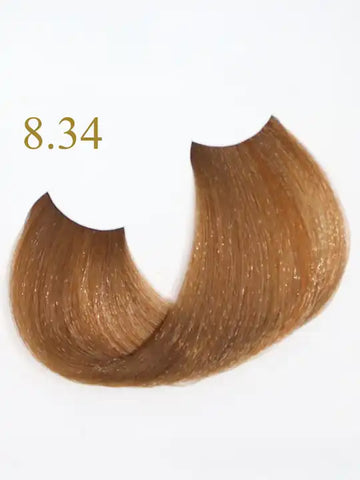 Oro Therapy 8.34 Light Blonde Golden Copper боя за коса 100 мл