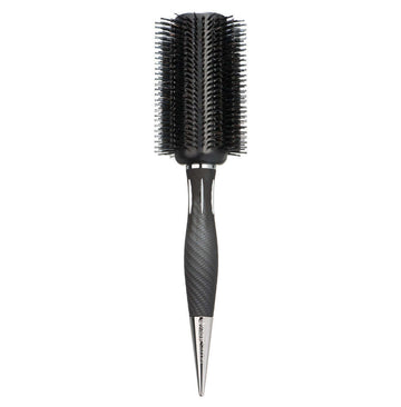 Kent 70mm professional brush for drying hair with natural bristles and heat-resistant needles.