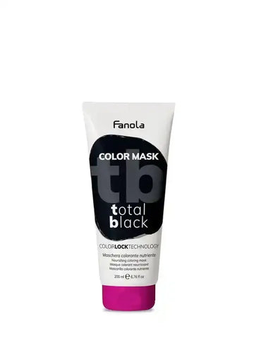 Fanola Total Black подхранваща и хидратираща маска с цвят 200 мл