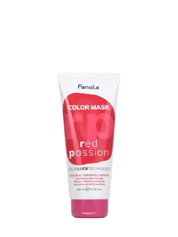 Fanola Red Passion червена цветна маска за коса 200 мл
