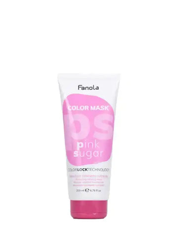 Fanola Pink Sugar цветна маска за розов ефект и подхранване 200 мл