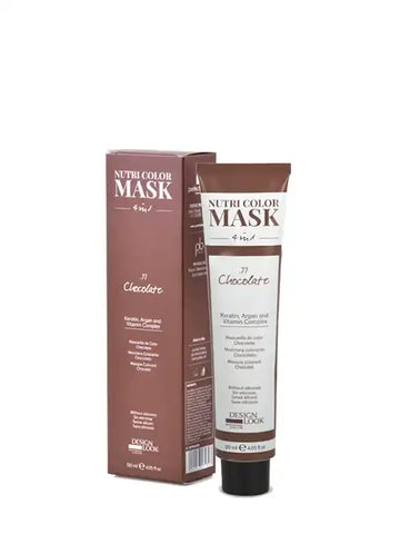 Design Look Color Mask 4 в 1 цветна маска шоколад 300 мл