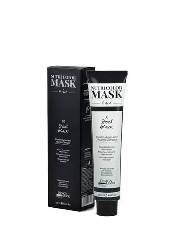 Design Look Color Mask 4 в 1 цветна маска черна 300 мл